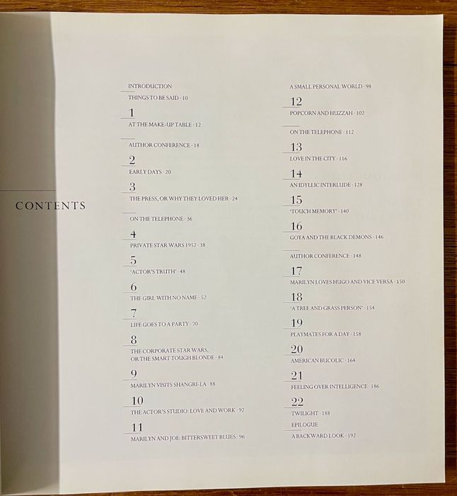 Livro "Marilyn Among Friends"