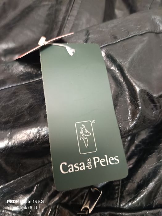 Casaco novo em pele