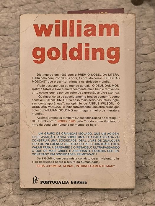 O Deus das Moscas
Livro de Bolso
de William Golding