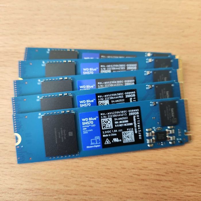 Акція! WD Blue SN570 250GB NVMe — Швидкий SSD M.2 для апгрейду ПК та ноутбука