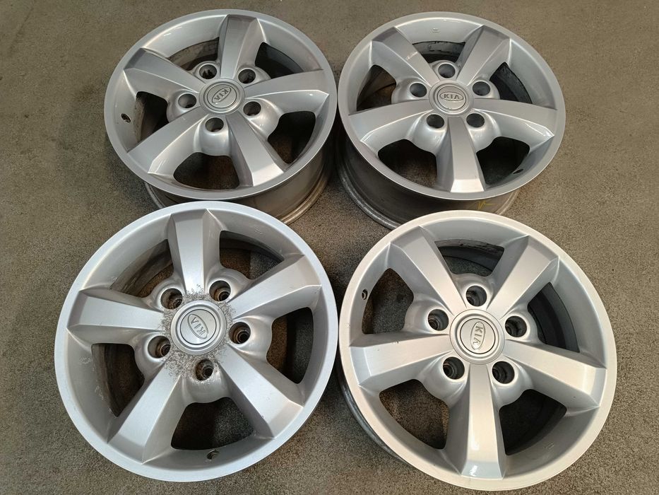 4x Alufelgi Kia Sorento 7x17 5x139.7 Et45