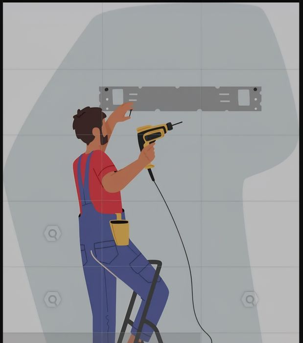 Montagem Ar condicionado.