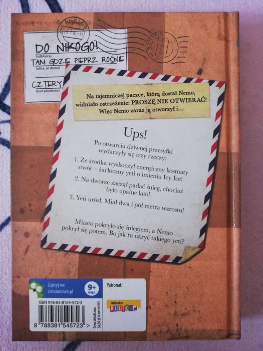 Książka dla dzieci. Proszę nie otwierać Gryzie! Charlotte Habersack