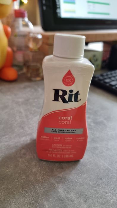 Барвник для одягу Rit Dye Coral коралловый