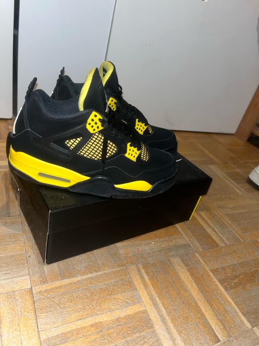 Buty Nike air jordan 4 retro yellow thunder Prosze zobaczyć opis