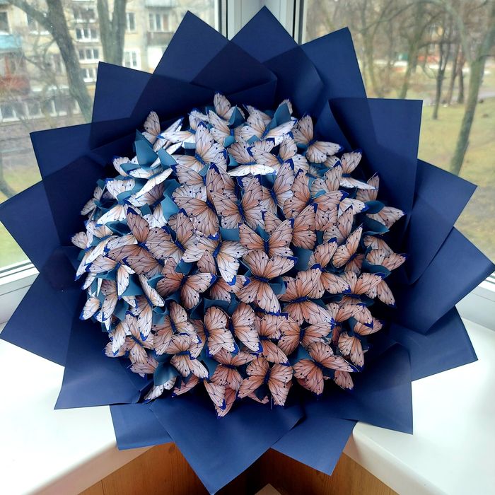 Букет с бабочек/букет з метеликів