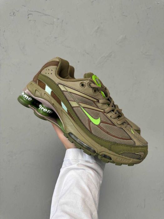 !SALE! Nike Shox Ride 2 x Supreme Khaki 36 37 38 39 40 41 42 43 44 45