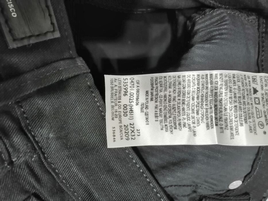 Джинси Levis (оригінал) розмір 27