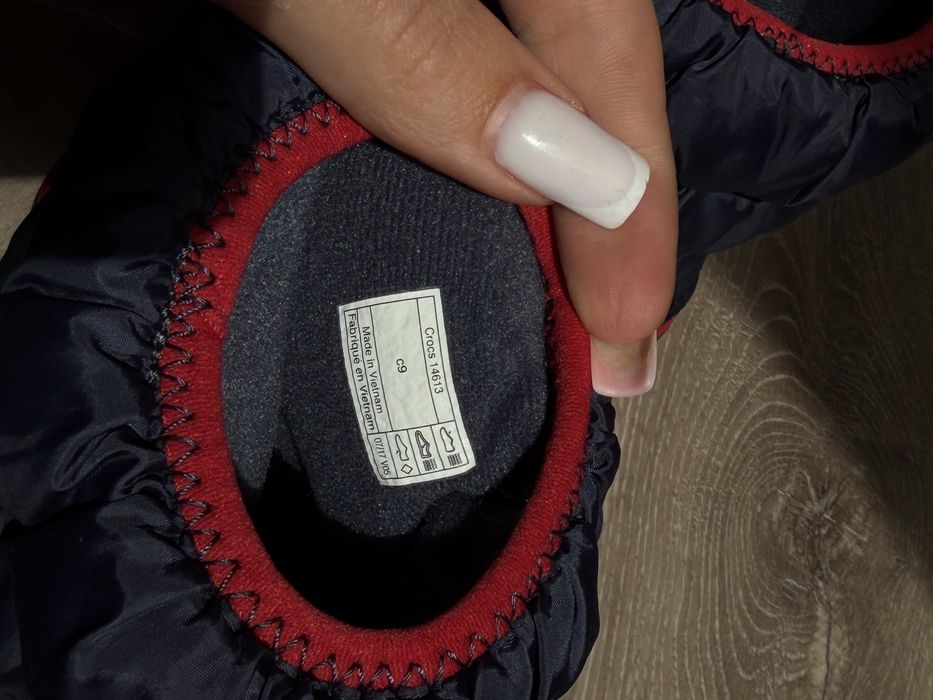Демісезонні чобітки Crocs C9 / 26 розмір 16 см