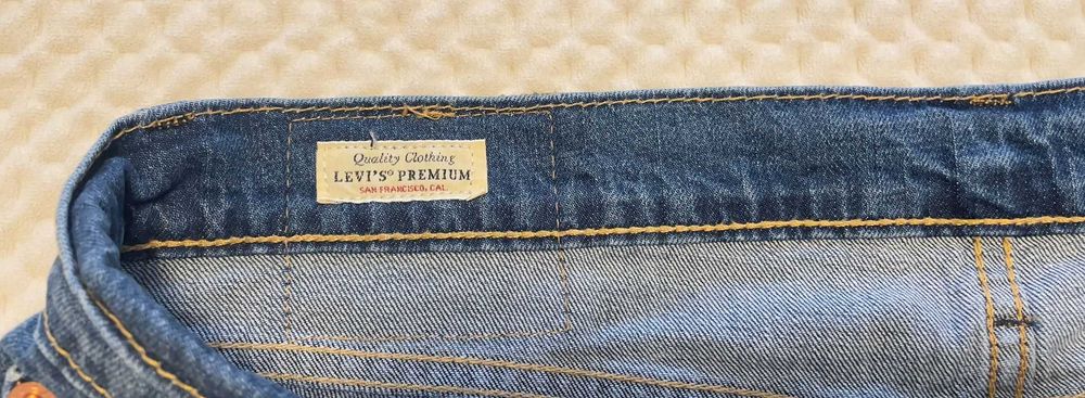 Spodnie jeansowe męskie Levi Strauss Premium 511 - W36 L30.