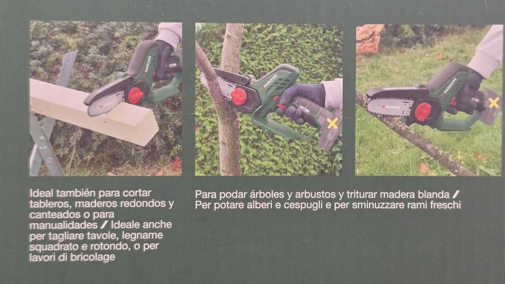 Mini serra 12v parkside