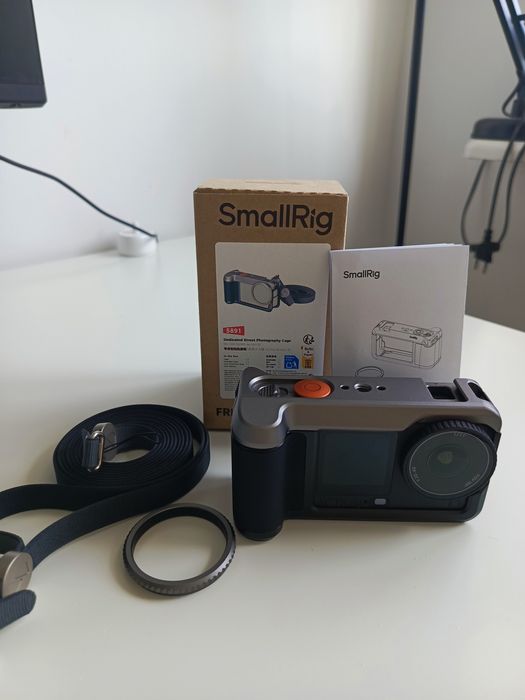 Klatka SmallRig + Uchwyt Pasek ramię do DJI Action 6