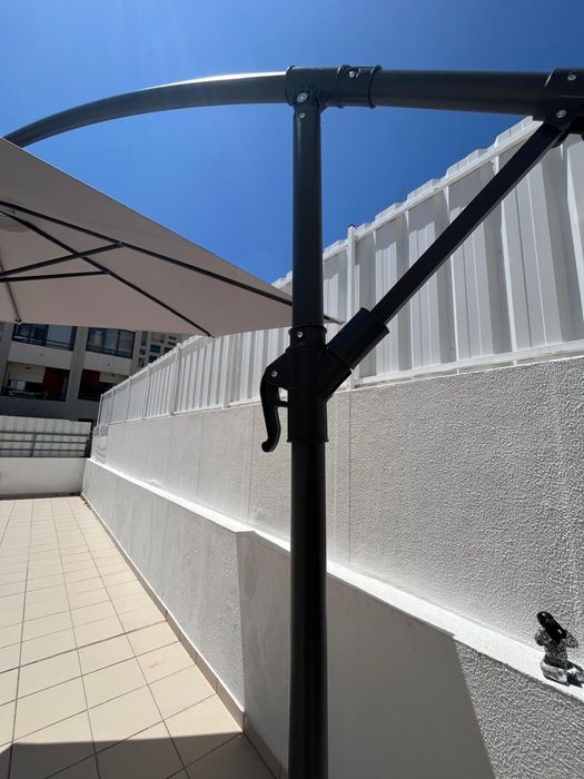 Guarda-sol para terraço/jardim