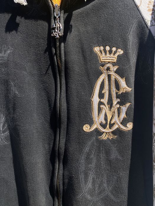 Christian Audigier Zip Hoodie Y2k Ed hardy