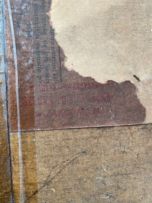 sprzedam obraz -akwarela z 1913r