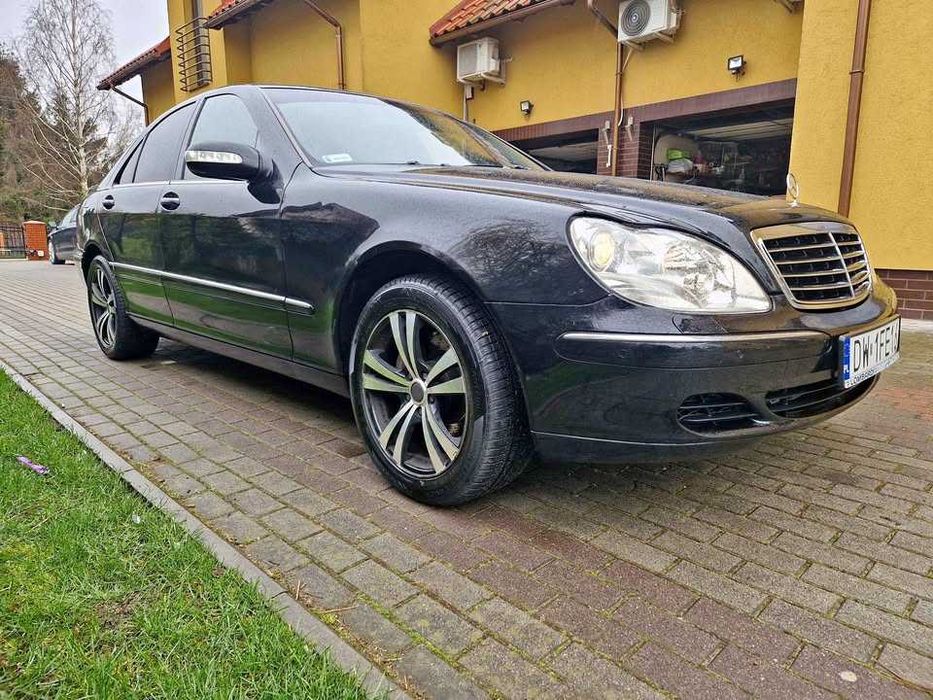 Mercedes S Klasa 2006, stan bardzo dobry, pod Wrocławiem