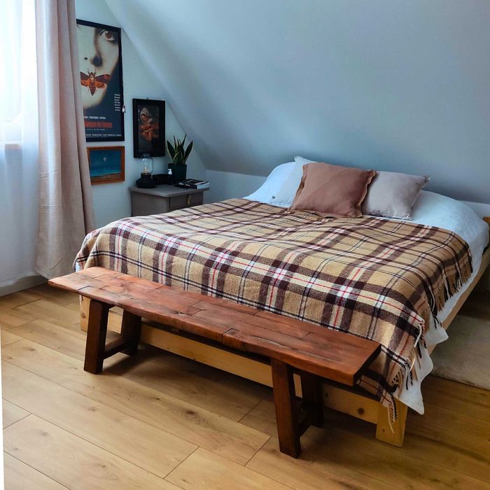 Ława Farmhouse – ręcznie robiony stolik z litego drewna