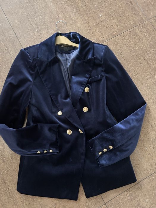 Святковий оксамитовий піджак