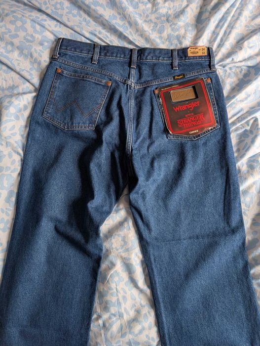 Wrangler Stranger Things edycja limitowana spodnie nowe z metkami rozmiar W34L32