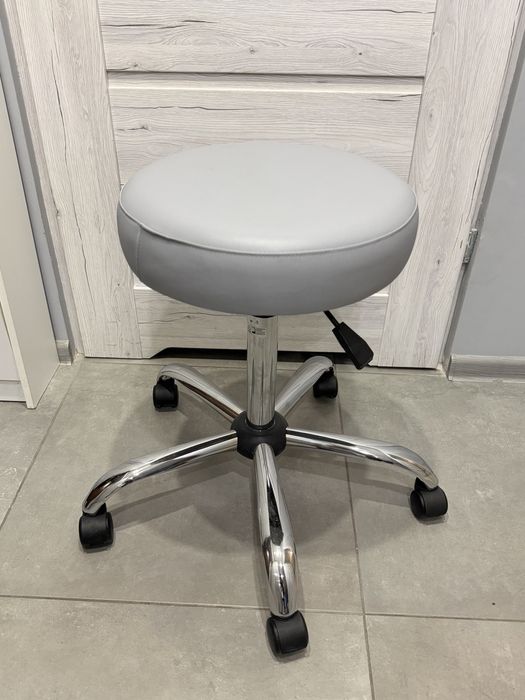 Taboret medyczny  LEKO kolor szary NOWY