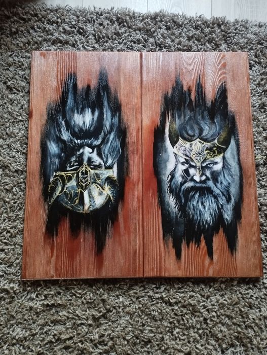 Нарди ручної роботи. Розмiр 60 /60 см.