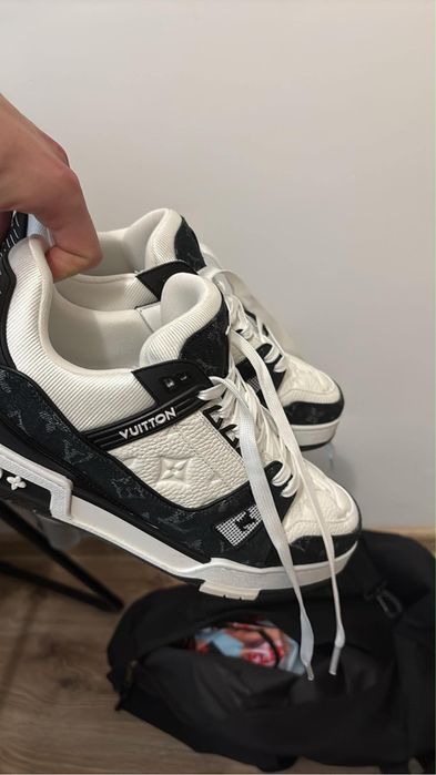 Louis vuitton sneakers czarne