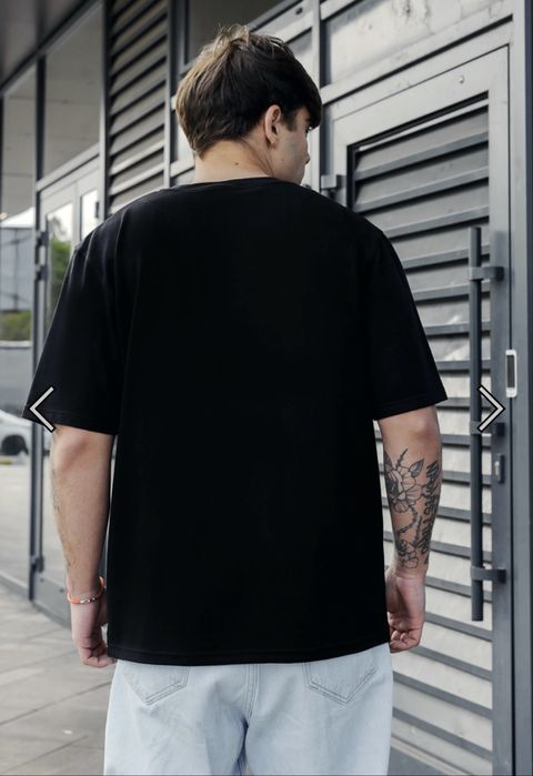 Футболка Staff black oversize L
