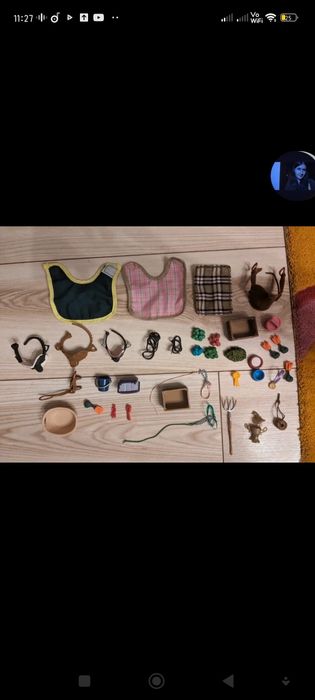 Artykuły schleich derki, jabłka, marchewki i inne