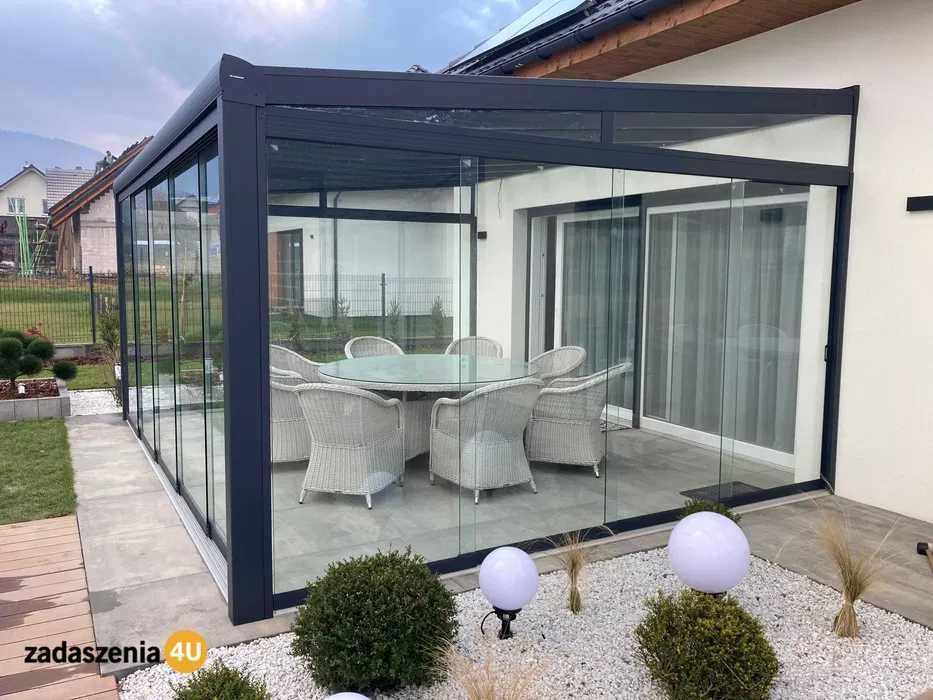 Zabudowa tarasów, pergole aluminiowe, zadaszenia, Ogrody zimowe |WW
