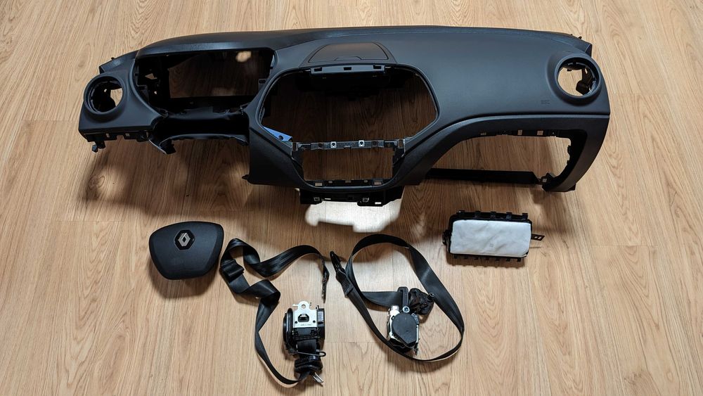 Conjunto Kit Airbags Tablier Renault Captur 1 Restyled 2017/2019