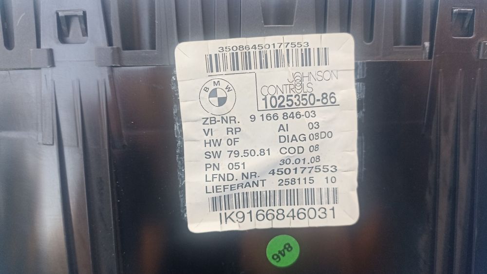 Панель приладів BMW 3 E91 2004-2012