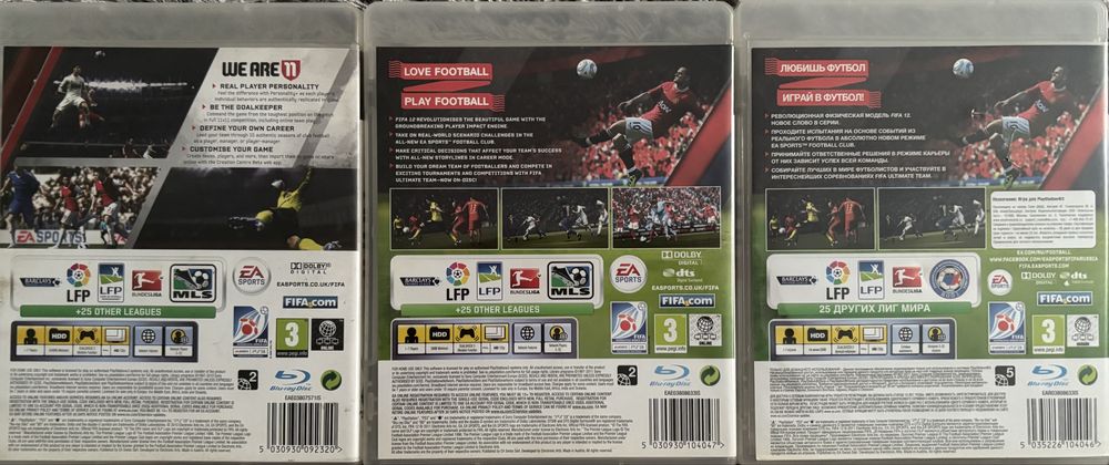 Ігри до PS1 / PS2 / PS3 / PS4 / PS5