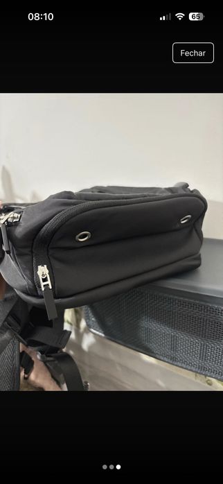 Mochila de cabine preta da Parfois