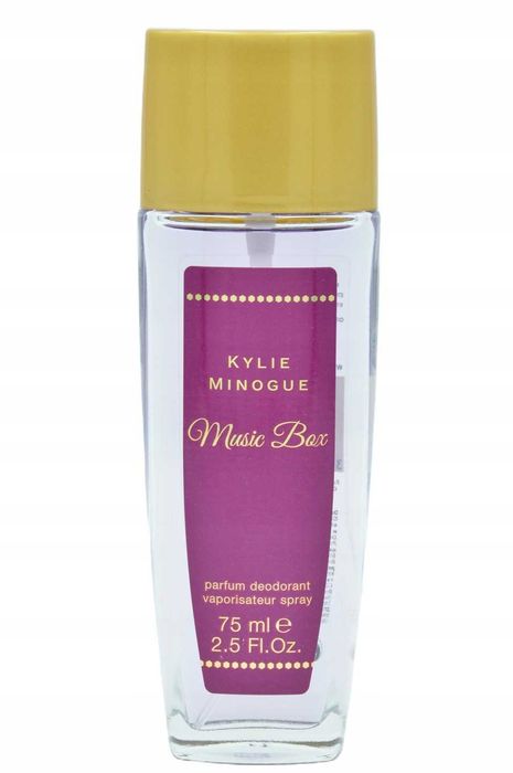 Kylie Minogue Music Box 75ML pdvs Szkło Perfumowany Dezodorant UNIKAT