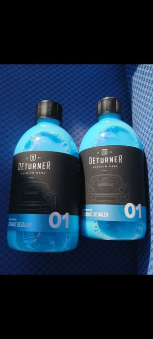 Dwie butle Deturner Ceramic Detailer ceramiczny 500ml