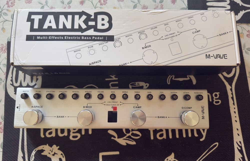 Pedal Baixo Tank B M-Vave