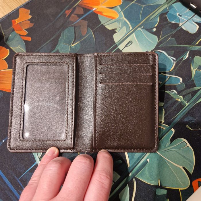 Portfel ciemny brąz