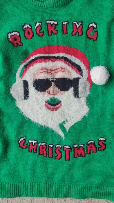 Новогодний свитер для мальчика 11-12 лет