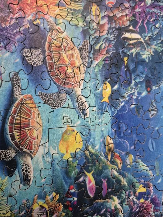 Puzzle drewniane