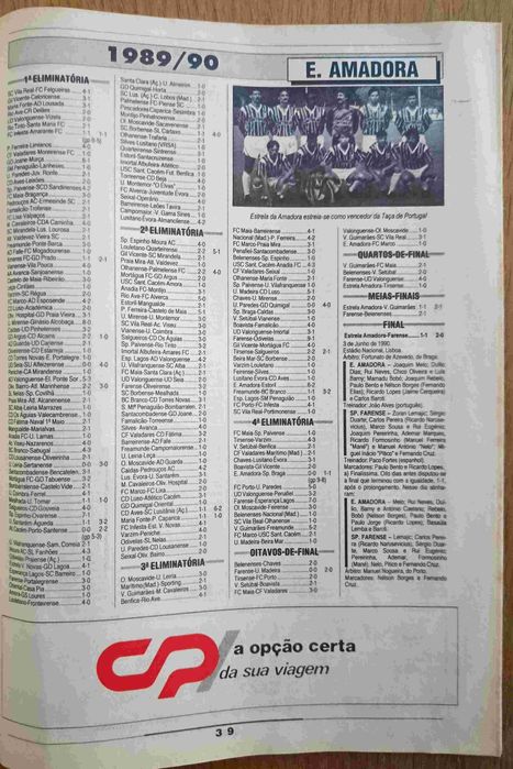 A história das 53 edições da Taça de Portugal até 1992-93 - Revista Record
