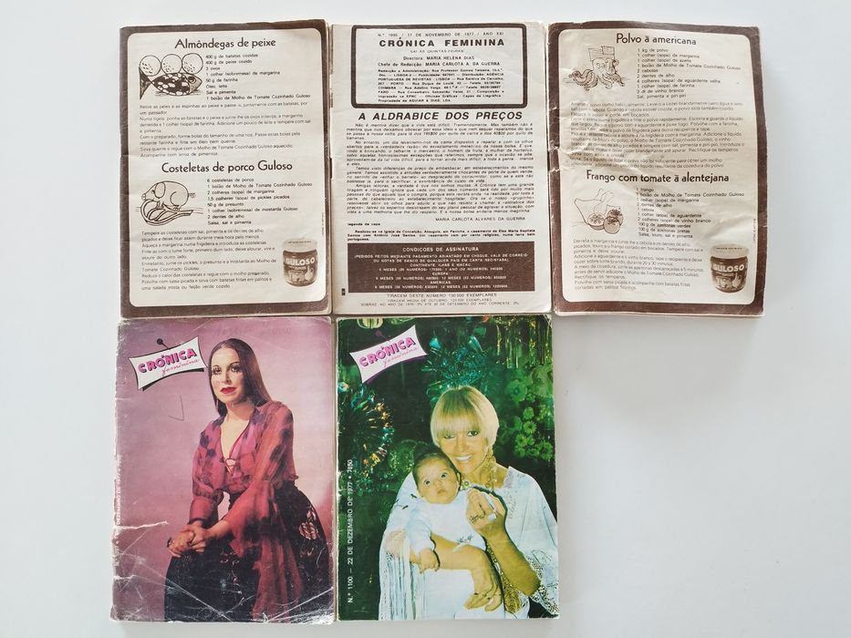 Revistas Crónica Feminina 1977