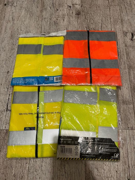 Nowe kamizelki odblaskowe L/XL