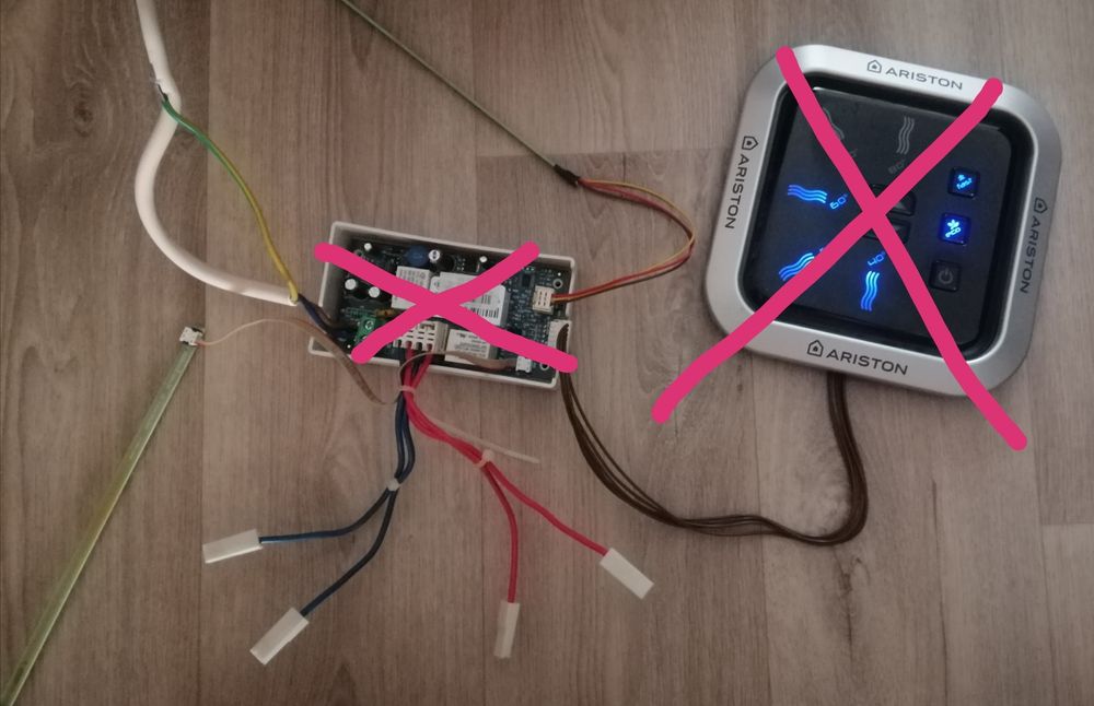 Шнур, датчики бойлера Ariston ABS VLS PW 50