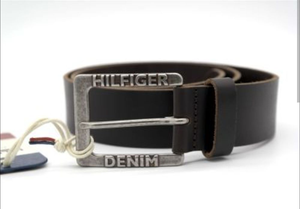 Nowy pasek skórzany Tommy Hilfiger