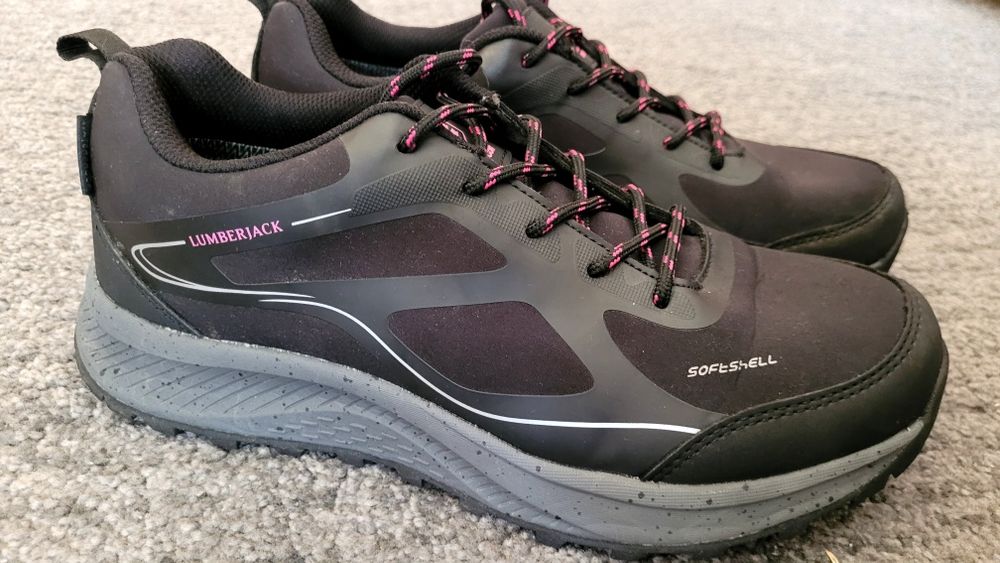 Buty trekkingowe turystyczne damskie Lumberjack czarne 40