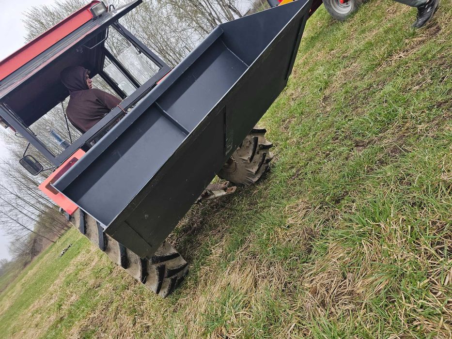 Łyżka hydrauliczna z Kiprem HYDRAULICZNYM na tył Łycha do ziemi szufla