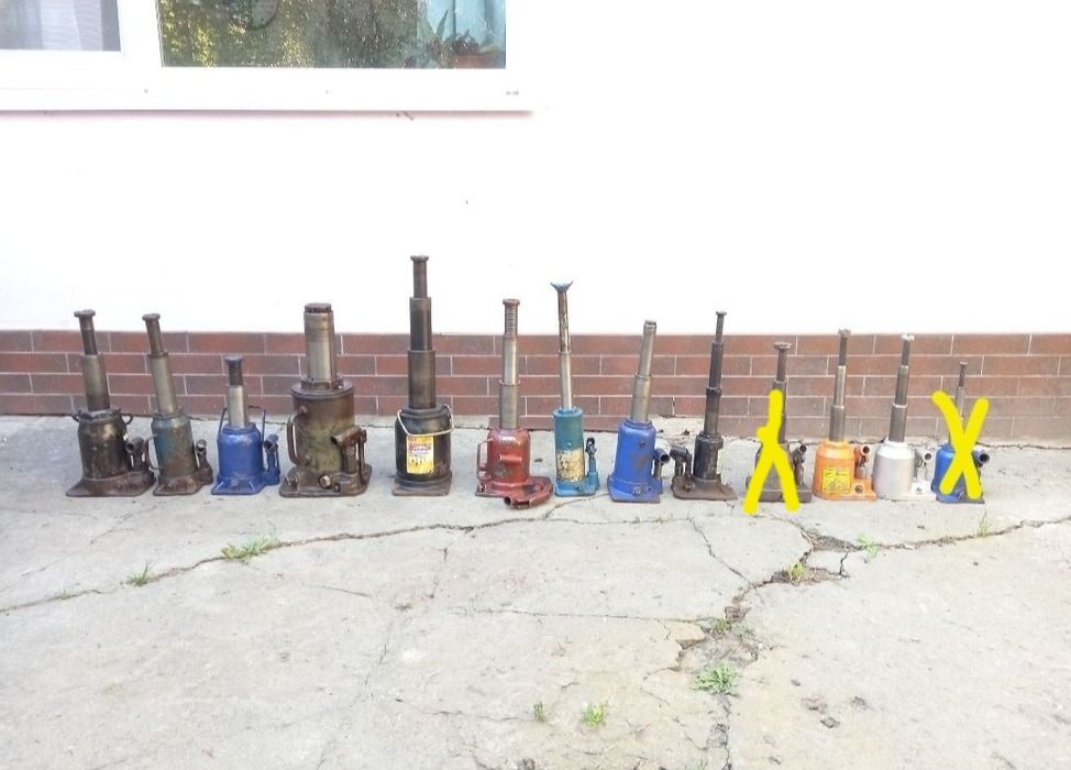 Гідравлічні НОВІ та б/у домкрати,гидравлический донкрат,ссср,вантажні