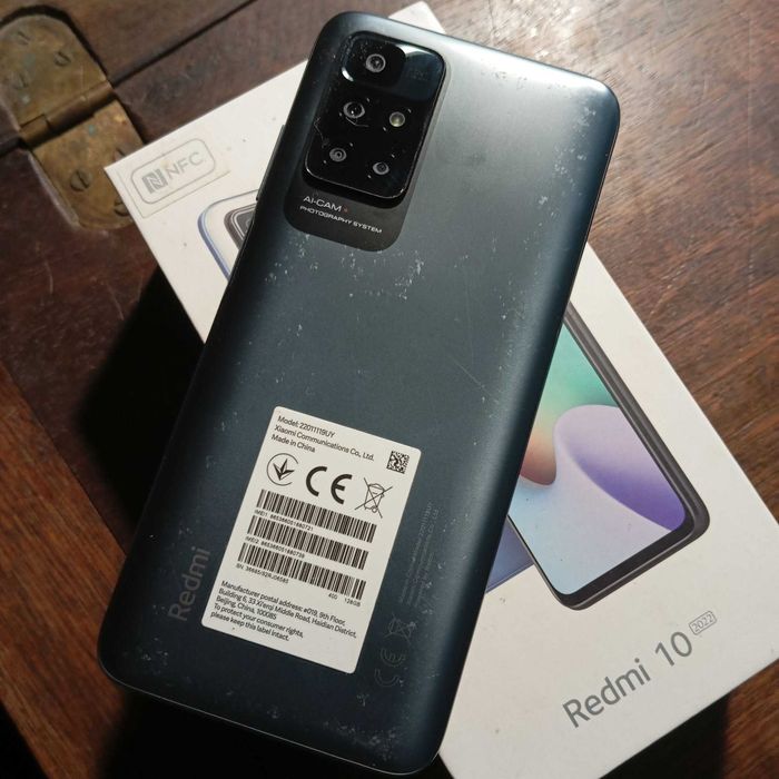 Vendo telemóvel REDMI 10 2022 desbloqueado, cinzento