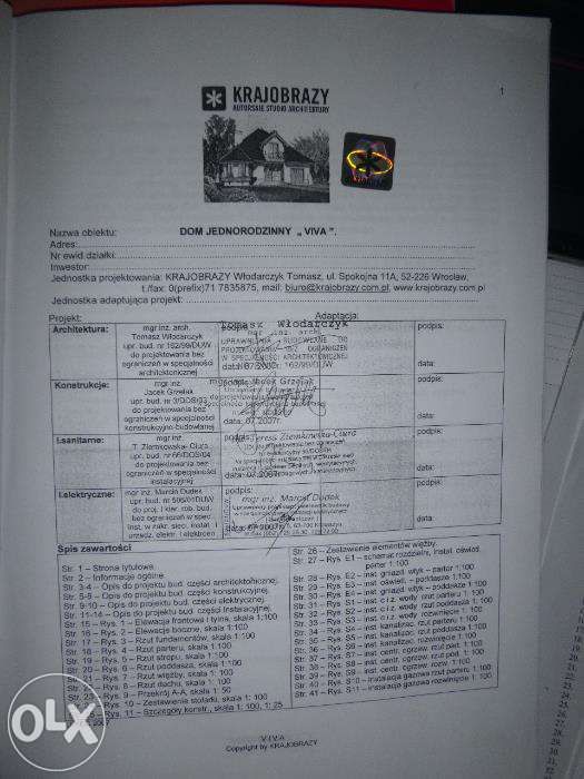 Projekt domu VIVA kpl.