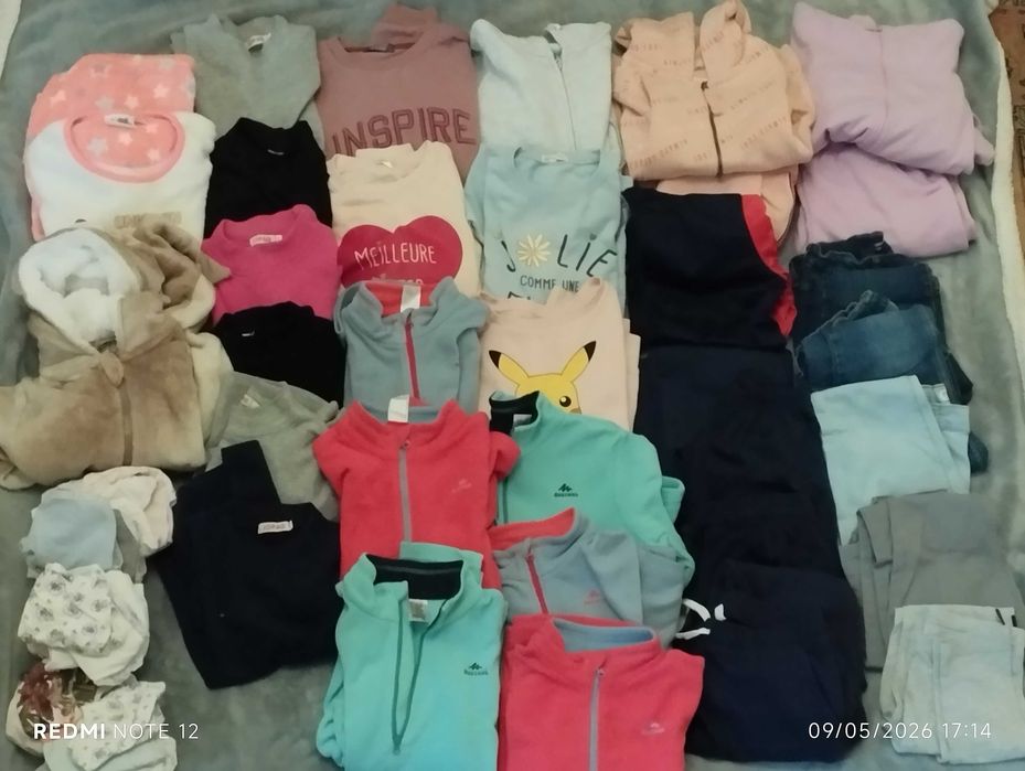Lote roupa menina 10-12